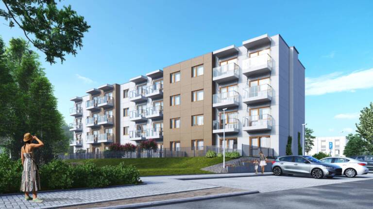 Wizualizacja ulica Stażystów